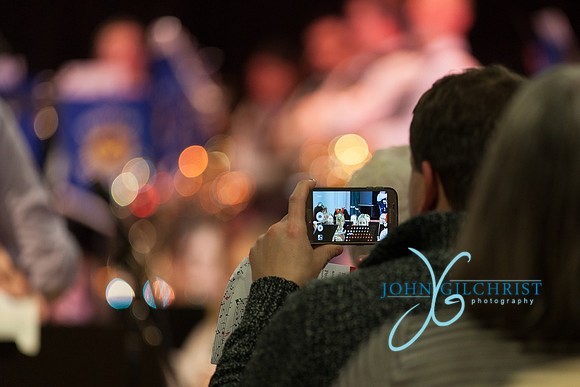 Christmas concert at Penicuik High School | Event photographer Edinburgh Photo 0176
