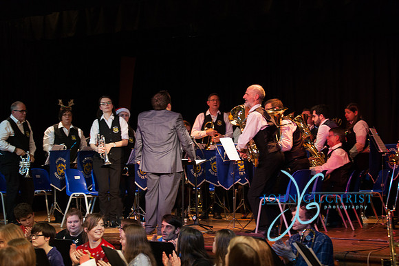 Christmas concert at Penicuik High School | Event photographer Edinburgh Photo 0038