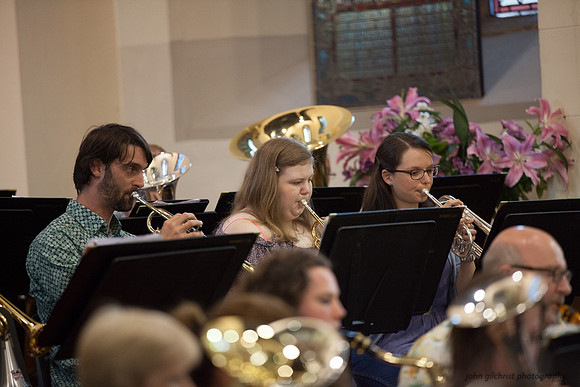 Concert photography in Midlothian, community band image by John Gilchrist Edinburgh photographer 2016 0081