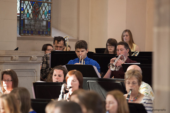 Concert photography in Midlothian, community band image by John Gilchrist Edinburgh photographer 2016 0025