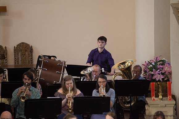 Concert photography in Midlothian, community band image by John Gilchrist Edinburgh photographer 2016 0067