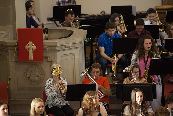 Concert photography in Midlothian, community band image by John Gilchrist Edinburgh photographer 2016 0056