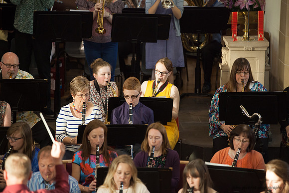 Concert photography in Midlothian, community band image by John Gilchrist Edinburgh photographer 2016 0053