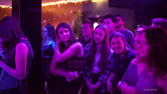 Music fans at Edinburgh's live event venue, Electric Circus-20160802-0024