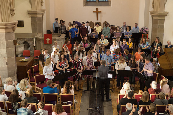 Concert photography in Midlothian, community band image by John Gilchrist Edinburgh photographer 2016 0077