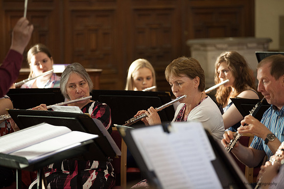 Concert photography in Midlothian, community band image by John Gilchrist Edinburgh photographer 2016 0034