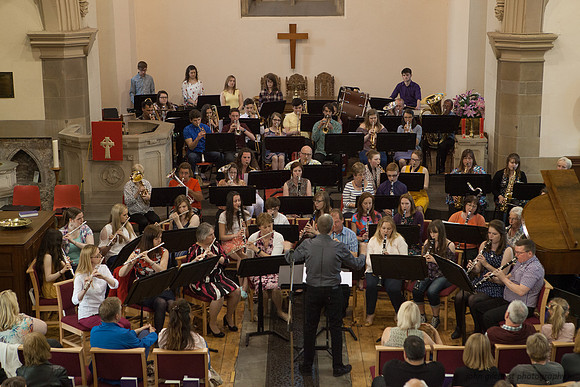 Concert photography in Midlothian, community band image by John Gilchrist Edinburgh photographer 2016 0072
