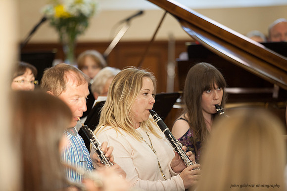 Concert photography in Midlothian, community band image by John Gilchrist Edinburgh photographer 2016 0093