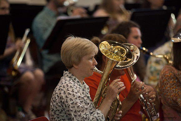 Concert photography in Midlothian, community band image by John Gilchrist Edinburgh photographer 2016 0087