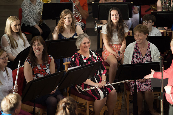Concert photography in Midlothian, community band image by John Gilchrist Edinburgh photographer 2016 0060