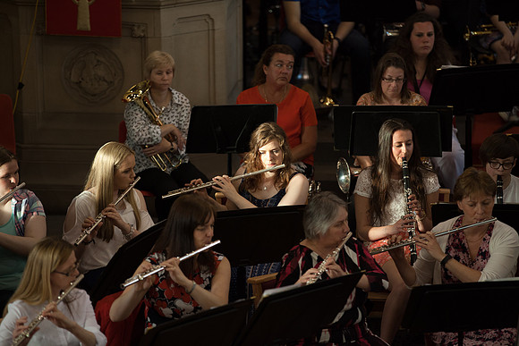 Concert photography in Midlothian, community band image by John Gilchrist Edinburgh photographer 2016 0047
