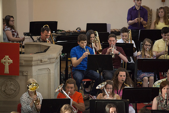 Concert photography in Midlothian, community band image by John Gilchrist Edinburgh photographer 2016 0065