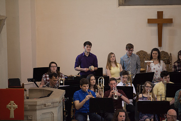 Concert photography in Midlothian, community band image by John Gilchrist Edinburgh photographer 2016 0078
