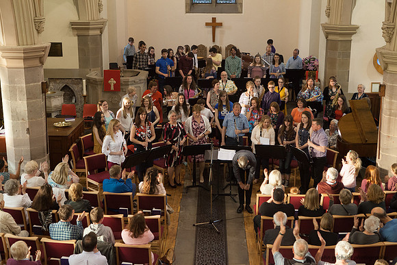 Concert photography in Midlothian, community band image by John Gilchrist Edinburgh photographer 2016 0075