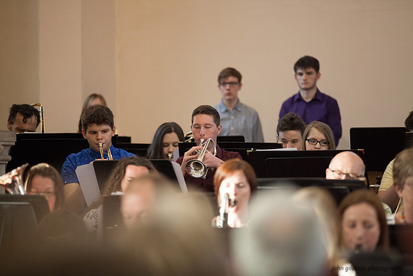 Concert photography in Midlothian, community band image by John Gilchrist Edinburgh photographer 2016 0023