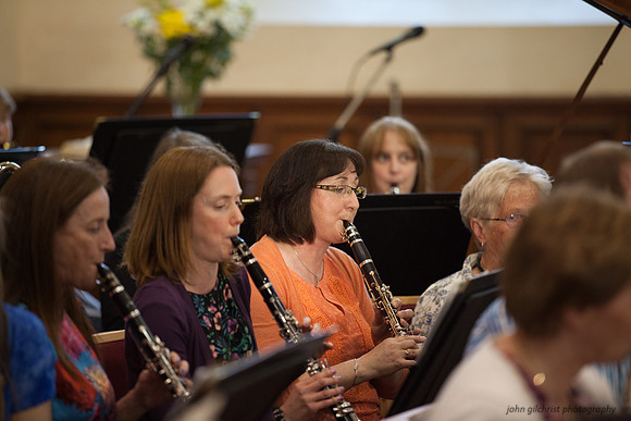Concert photography in Midlothian, community band image by John Gilchrist Edinburgh photographer 2016 0090