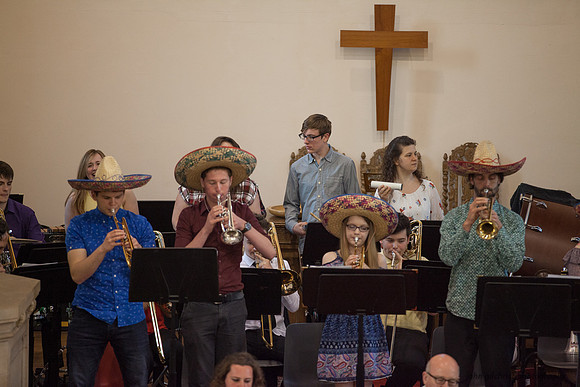 Concert photography in Midlothian, community band image by John Gilchrist Edinburgh photographer 2016 0052