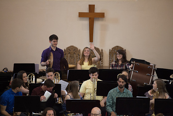 Concert photography in Midlothian, community band image by John Gilchrist Edinburgh photographer 2016 0059