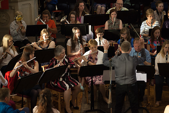 Concert photography in Midlothian, community band image by John Gilchrist Edinburgh photographer 2016 0071