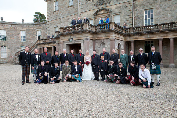 John Gilchrist Edinburgh wedding photographer at Haddo House | Wedding of Joyce and Rik JR1333
