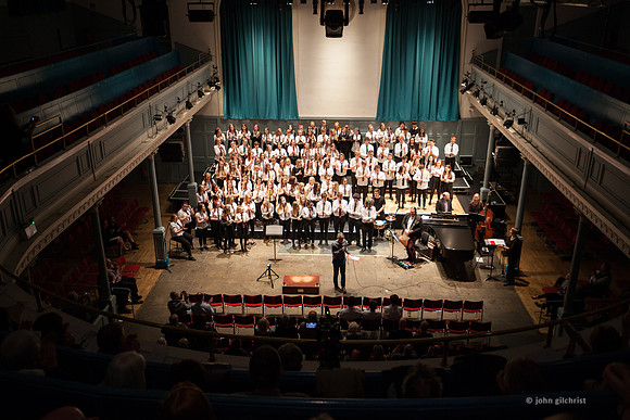 Voices of Midlothian | Percussion Ensemble in the Queens Hall | Event Photography Edinburgh Photo102