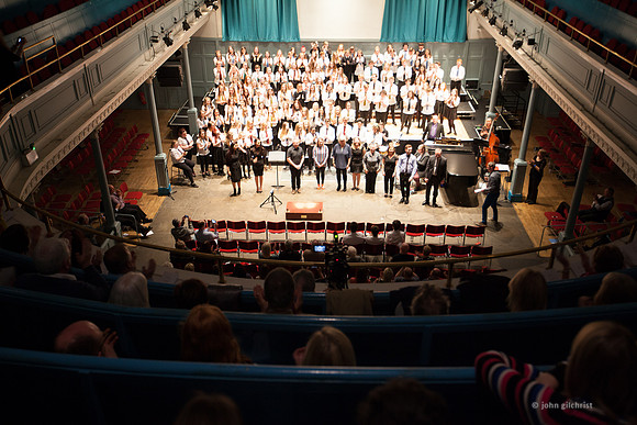 Voices of Midlothian | Percussion Ensemble in the Queens Hall | Event Photography Edinburgh Photo107