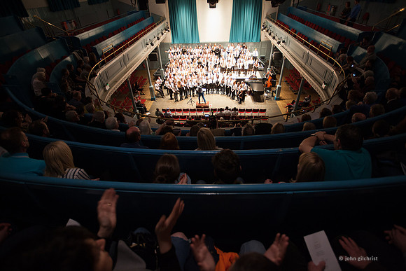 Voices of Midlothian | Percussion Ensemble in the Queens Hall | Event Photography Edinburgh Photo166
