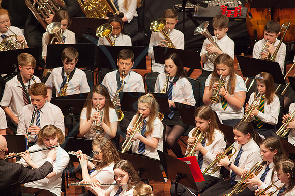 Festival of Music, Midlothian Schools Instrumental Music Service, Usher Hall, Edinburgh Photo 0060