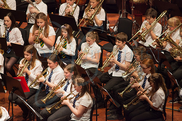 Festival of Music, Midlothian Schools Instrumental Music Service, Usher Hall, Edinburgh Photo 0061
