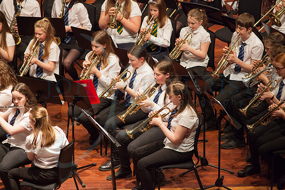 Festival of Music, Midlothian Schools Instrumental Music Service, Usher Hall, Edinburgh Photo 0063