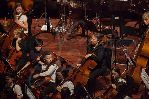 Festival of Music, Midlothian Schools Instrumental Music Service, Usher Hall, Edinburgh Photo 0086