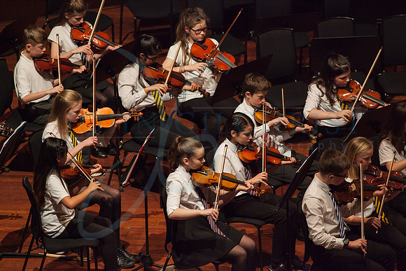 Festival of Music, Midlothian Schools Instrumental Music Service, Usher Hall, Edinburgh Photo 0091