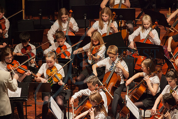 Festival of Music, Midlothian Schools Instrumental Music Service, Usher Hall, Edinburgh Photo 0095