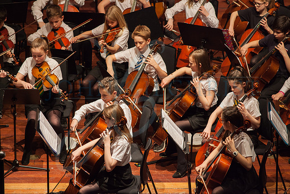 Festival of Music, Midlothian Schools Instrumental Music Service, Usher Hall, Edinburgh Photo 0096