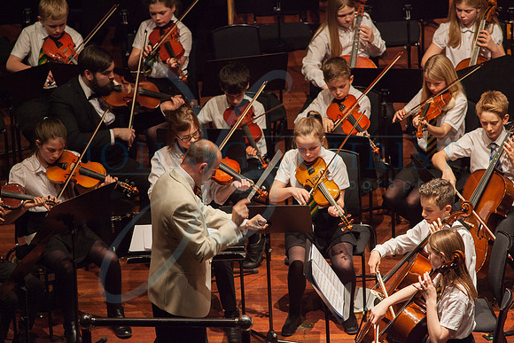 Festival of Music, Midlothian Schools Instrumental Music Service, Usher Hall, Edinburgh Photo 0106