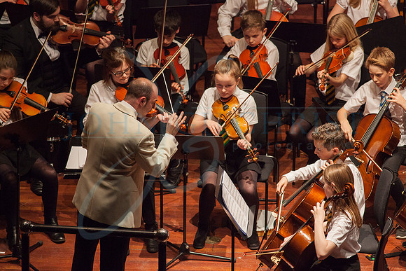 Festival of Music, Midlothian Schools Instrumental Music Service, Usher Hall, Edinburgh Photo 0107