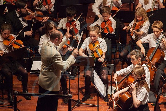Festival of Music, Midlothian Schools Instrumental Music Service, Usher Hall, Edinburgh Photo 0108