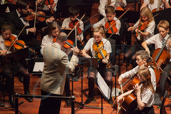 Festival of Music, Midlothian Schools Instrumental Music Service, Usher Hall, Edinburgh Photo 0109