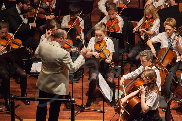Festival of Music, Midlothian Schools Instrumental Music Service, Usher Hall, Edinburgh Photo 0110