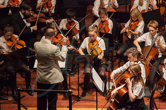 Festival of Music, Midlothian Schools Instrumental Music Service, Usher Hall, Edinburgh Photo 0111
