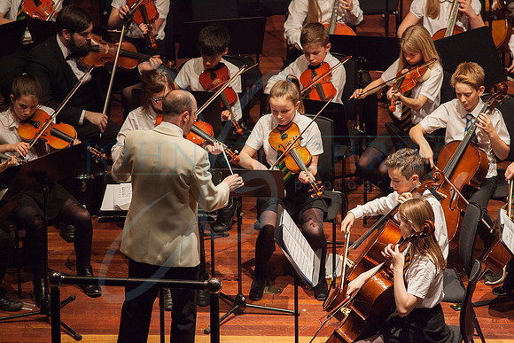 Festival of Music, Midlothian Schools Instrumental Music Service, Usher Hall, Edinburgh Photo 0112