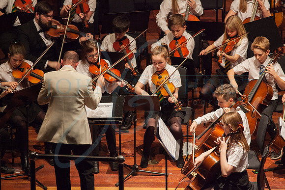 Festival of Music, Midlothian Schools Instrumental Music Service, Usher Hall, Edinburgh Photo 0113