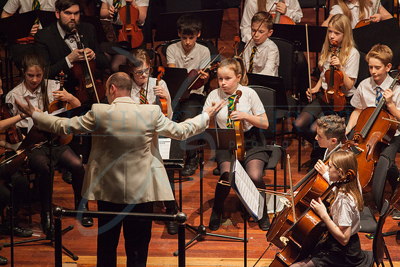 Festival of Music, Midlothian Schools Instrumental Music Service, Usher Hall, Edinburgh Photo 0115