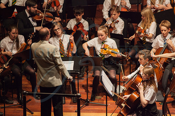 Festival of Music, Midlothian Schools Instrumental Music Service, Usher Hall, Edinburgh Photo 0114