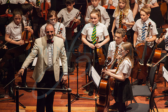 Festival of Music, Midlothian Schools Instrumental Music Service, Usher Hall, Edinburgh Photo 0116