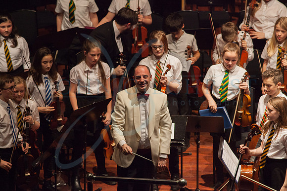 Festival of Music, Midlothian Schools Instrumental Music Service, Usher Hall, Edinburgh Photo 0119