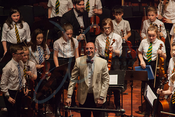 Festival of Music, Midlothian Schools Instrumental Music Service, Usher Hall, Edinburgh Photo 0120