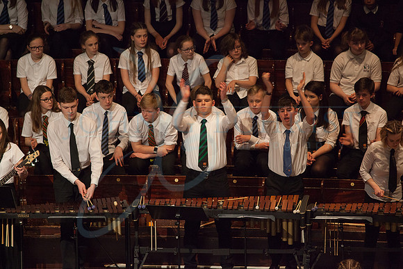 Festival of Music, Midlothian Schools Instrumental Music Service, Usher Hall, Edinburgh Photo 0143