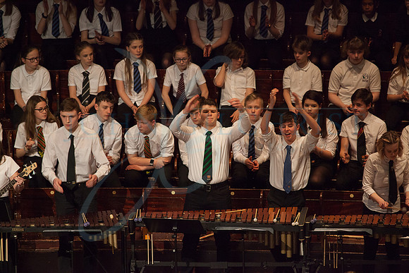 Festival of Music, Midlothian Schools Instrumental Music Service, Usher Hall, Edinburgh Photo 0144