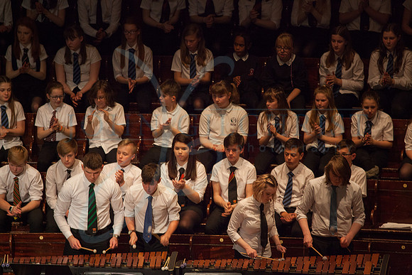 Festival of Music, Midlothian Schools Instrumental Music Service, Usher Hall, Edinburgh Photo 0149
